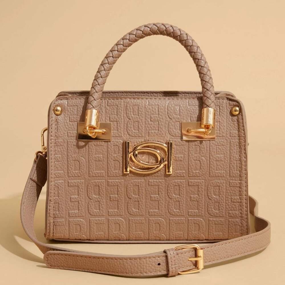 BEBE HANDBAG CROSSBODY TAN SMALL TO MEDIUM